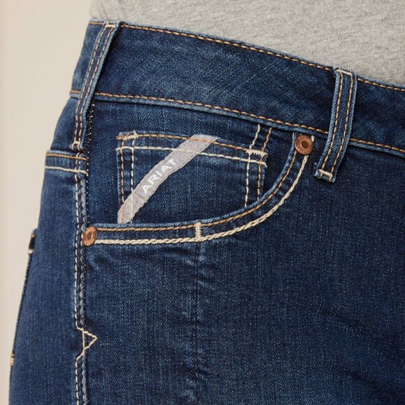 Rebar DuraStretch Riveter Double Front Straight Jean Women's 29L NWOT - Picture 5 of 9